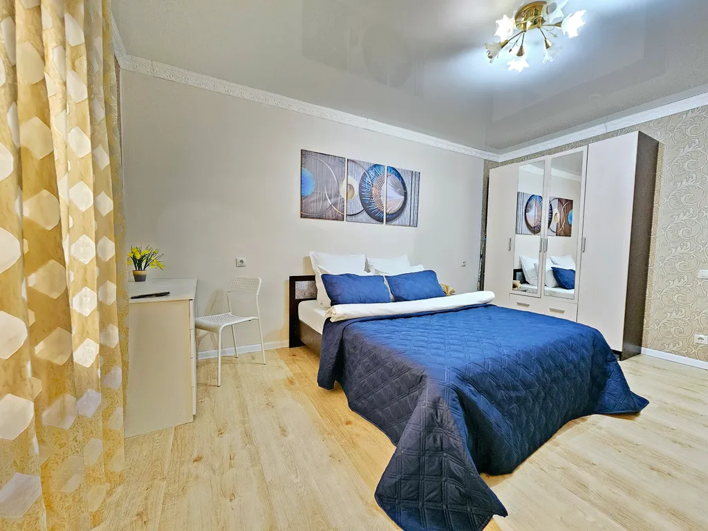 2-к для 6 гостей в современном ЖК Адмирал