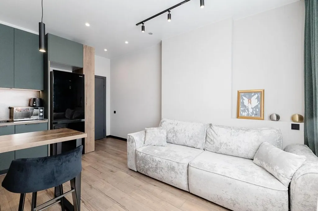 Стильная евродвушка с мини-сауной