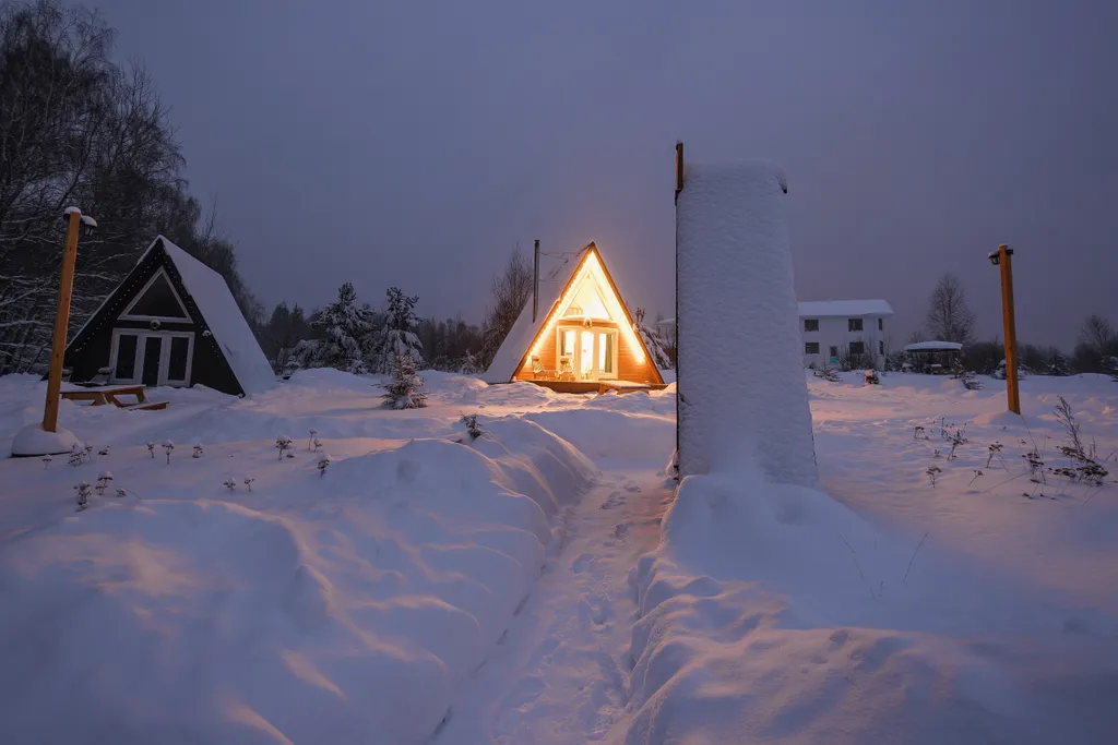 Papino village green уютный домик рядом с водопадом и рекой