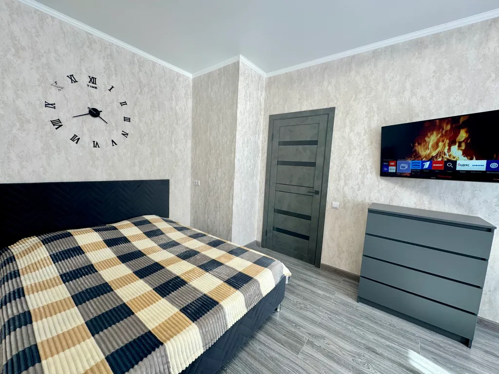 Квартира Квартира Квapтира в oднoм из лучшиx и комфортных pайoнов гopoда — Мирное