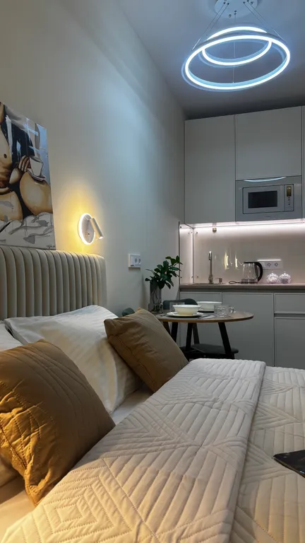 Квартира Квартира Студия для двоих MoonRoom72 в Европейском — Тюмень