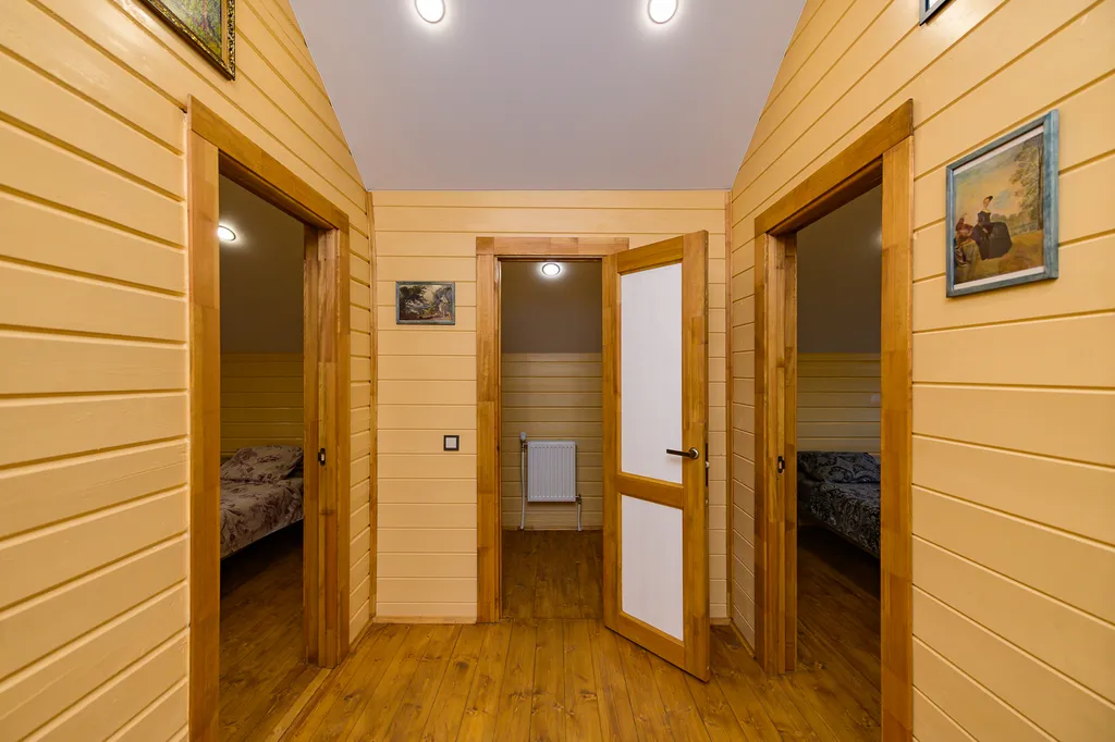 Кофейный коттедж с сауной и банным чаном