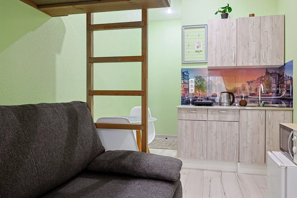 Уютная студия с парковкой в центре