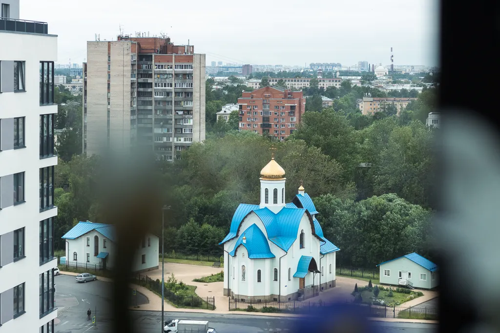 Квартира Квартира Небо над Ладожской с Точно Ключи — Санкт-Петербург