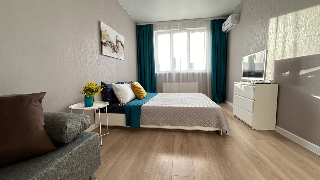 Просторная евродвушка рядом с ТЦ Мега