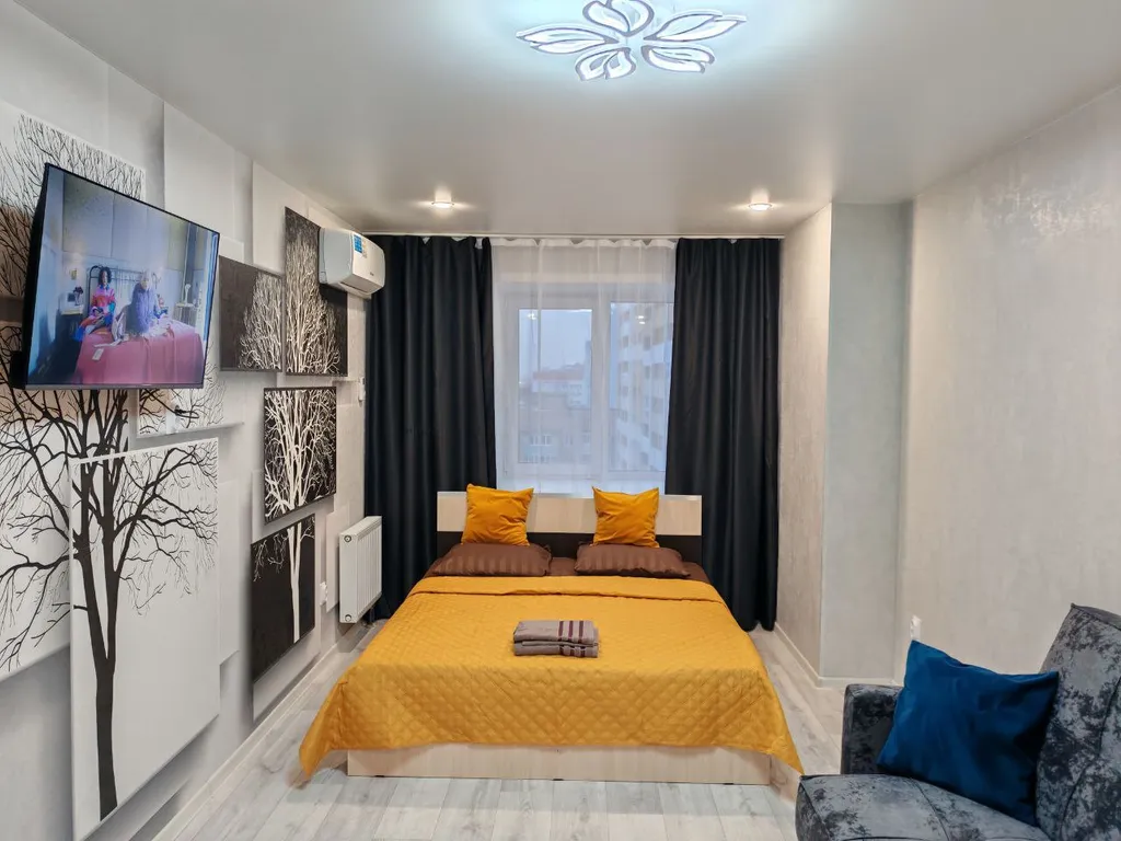 Уютная квартира с видом на город с дизайнерским ремонтом