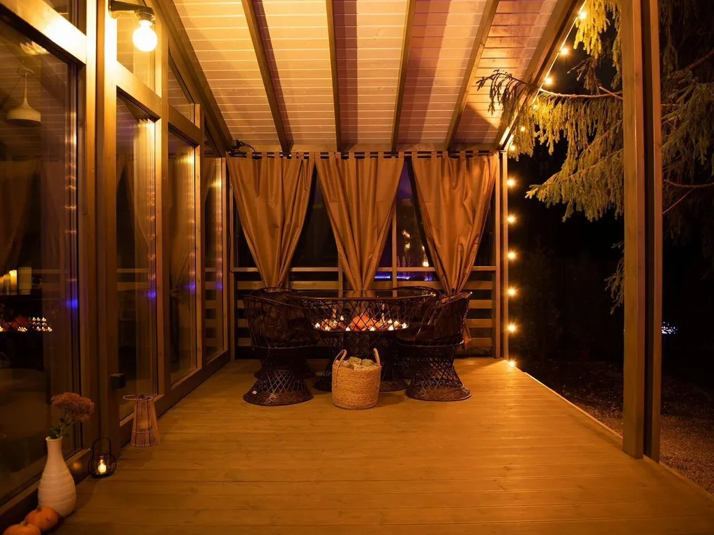 Коттедж Домик на берегу реки Охта — Агалатово