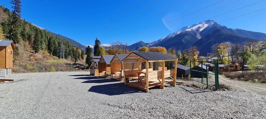 Экодомик с великолепным видом на горы