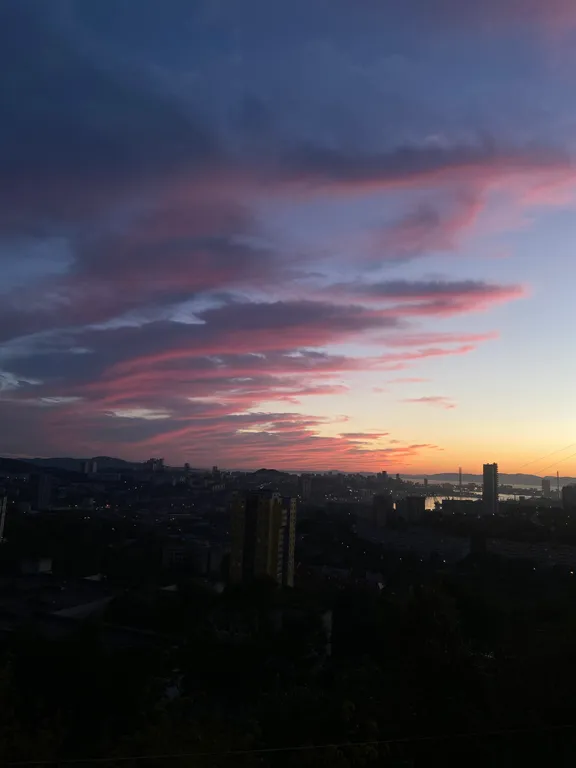 Квартира Двухкомнатная квартира с панорамным видом — Владивосток