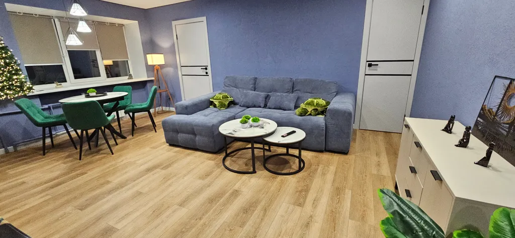 Новая 2-комнатная квартира в сердце Кировска у гостиницы Северная