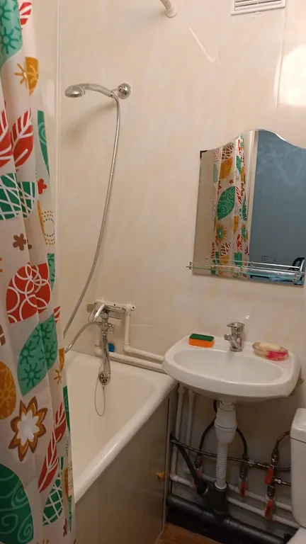 Чистая студия после ремонта на Второй речке, есть всё для проживания