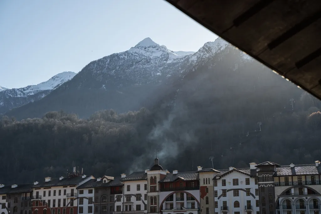 Элегантный апартамент с панорамой на горы