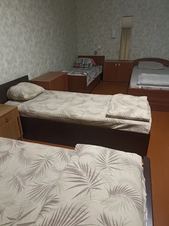 Комната в трёхкомнатной квартире на 5 мест