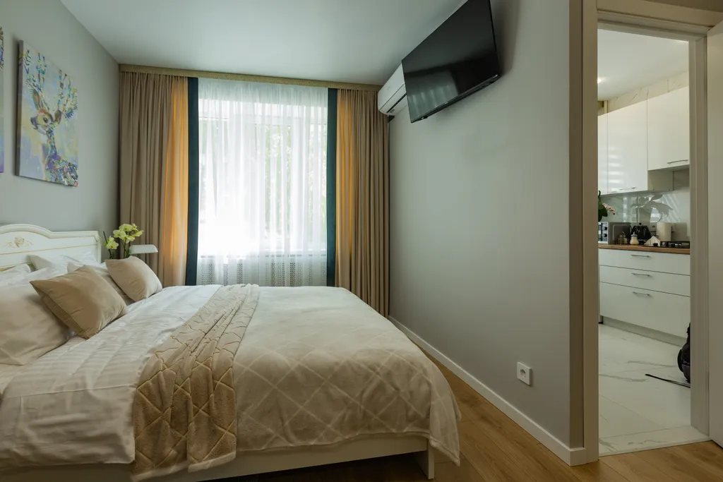 Светлые и романтичные апартаменты в самом центре