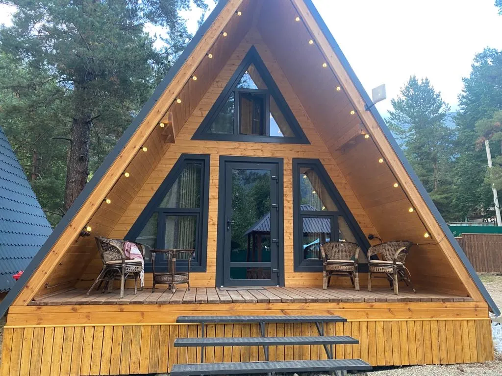 Коттедж Коттедж Новый Афрейм в горах Архыза — Архыз