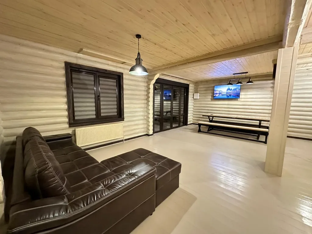 Дача из сруба в Барзикау рядом с Верхним Фиагдоном с бассейном