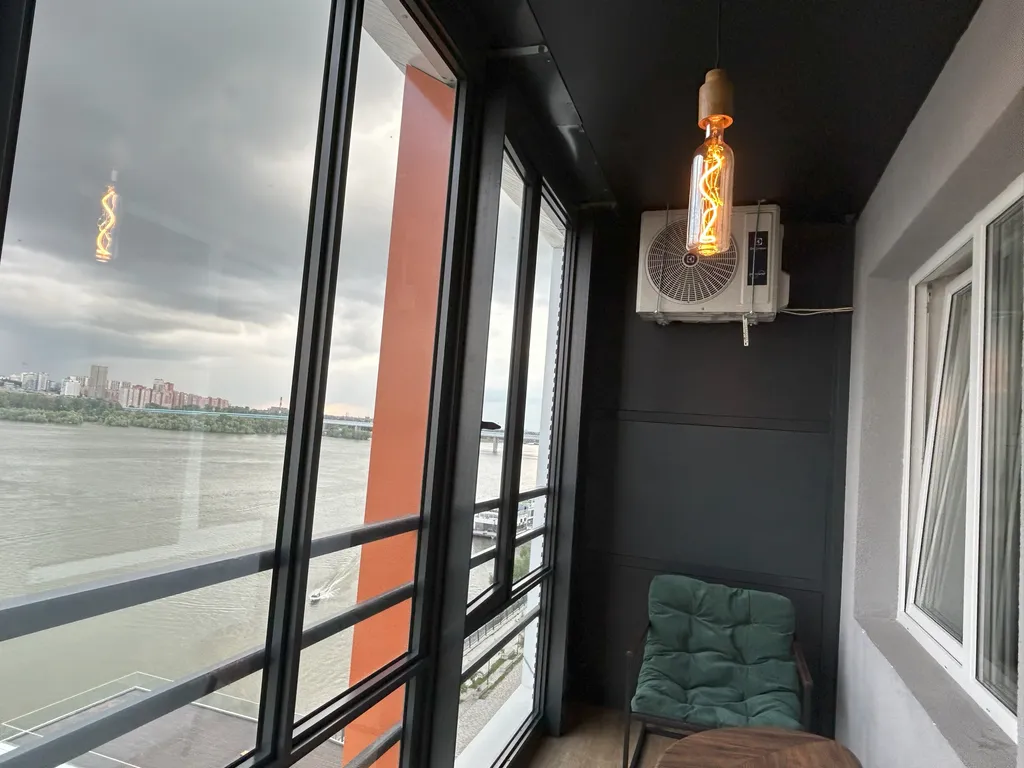 Апартаменты с шикарным видом на реку