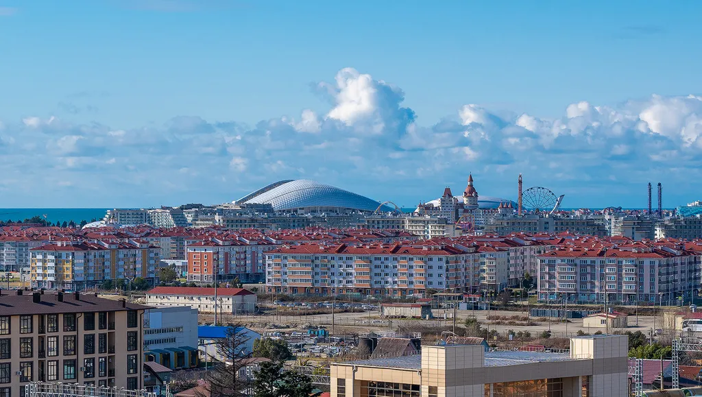 Апартаменты с видом на море и Олимпийский парк