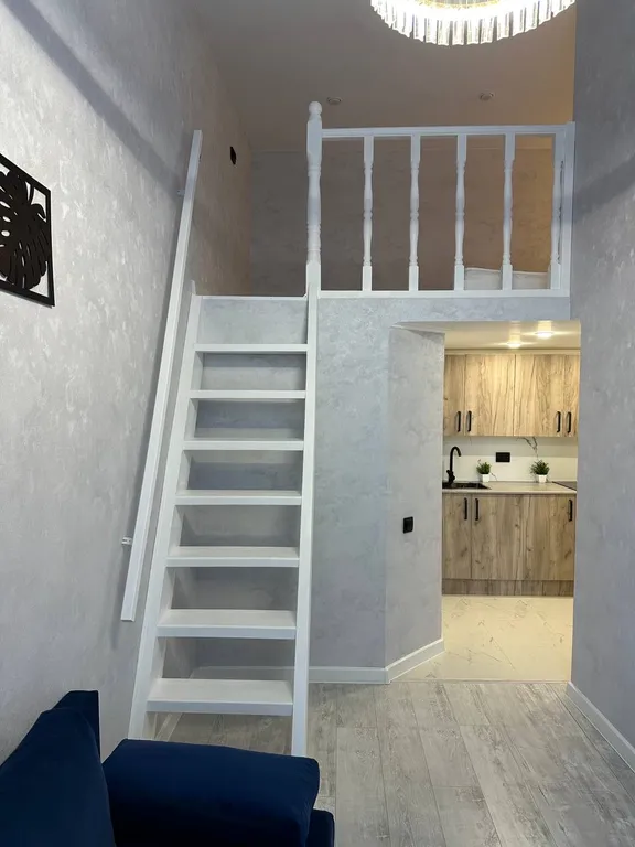 Уютная 2-х ярусная квартира-студия