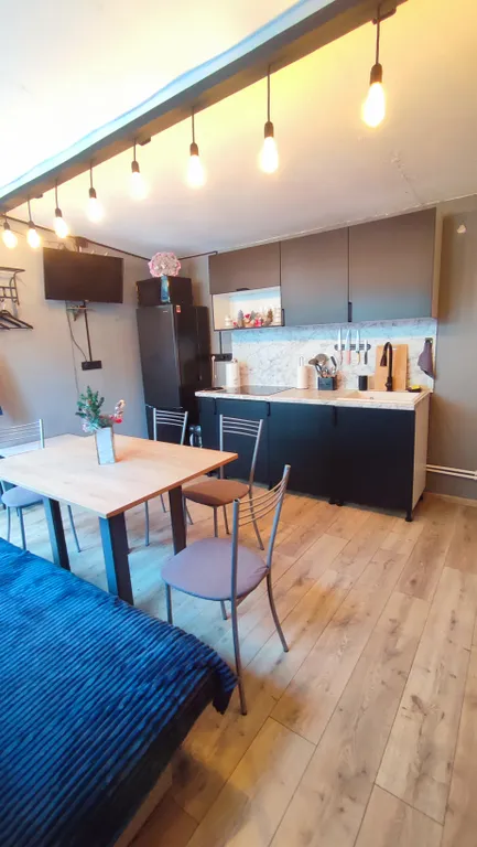 Дом 48m2 — чан на улице, кухня, Wi-Fi