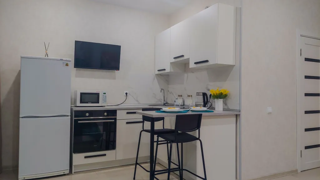 Квартира Квартира Светлая, уютная студия в мкр.Губернский ждёт своих гостей — Краснодар