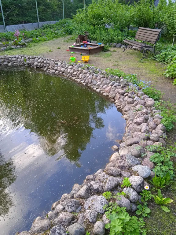Загородный дом со своим садом