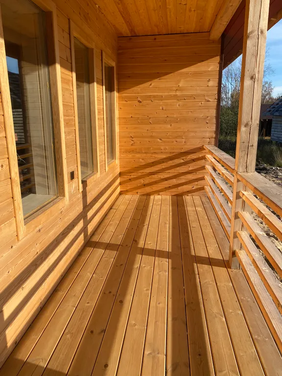 Коттедж Новый дом на Ладоге рядом с пляжем — Приозерск