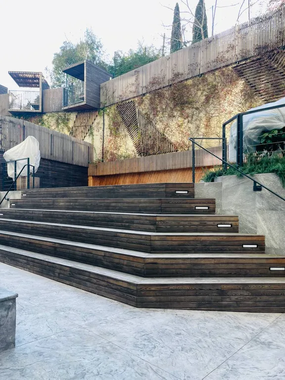 Квартира в Хосте с балконом и чудесным видом на море