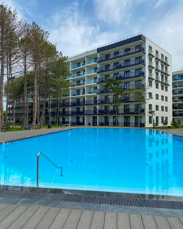 Квартира Квартира Апартамент с бассейном в ЖК бизнес класса у моря — Анапа