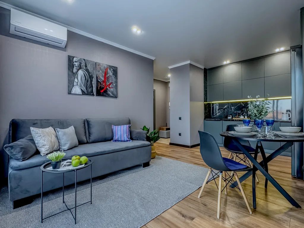 Евроквартира на берегу реки