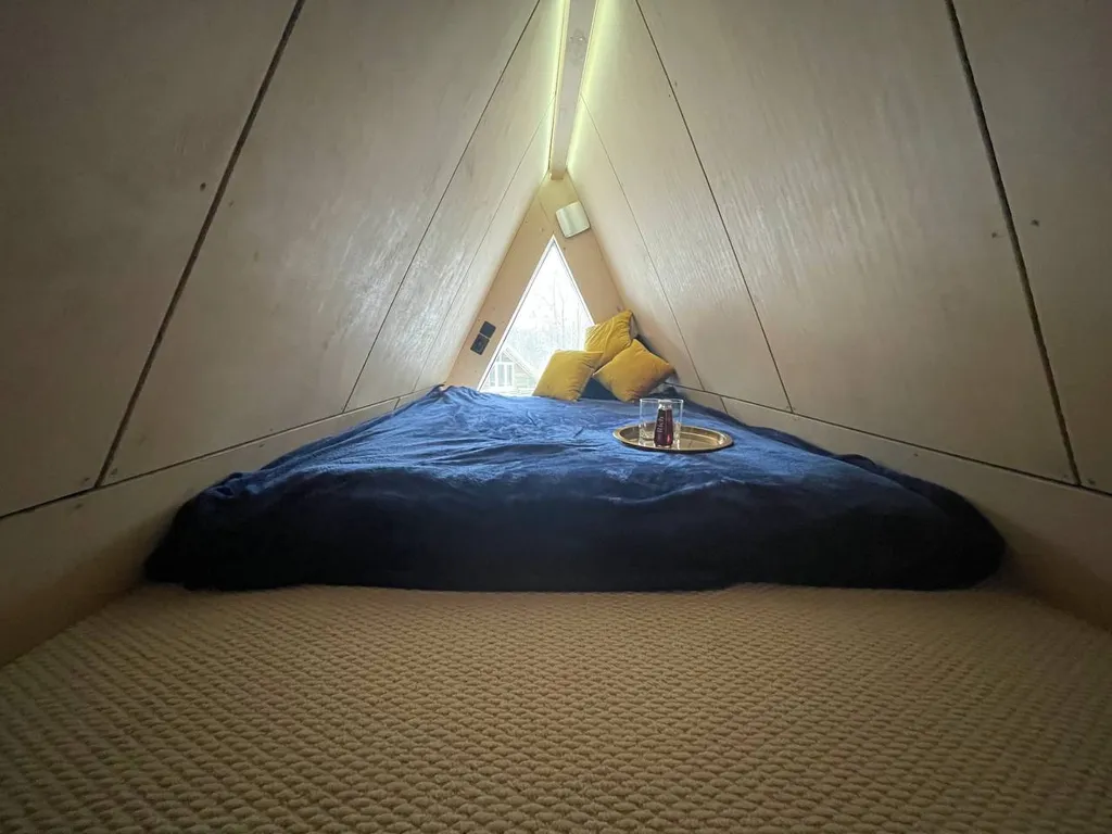 Большое солнечное шале Афрейм с баней и купелью в березовом лесу