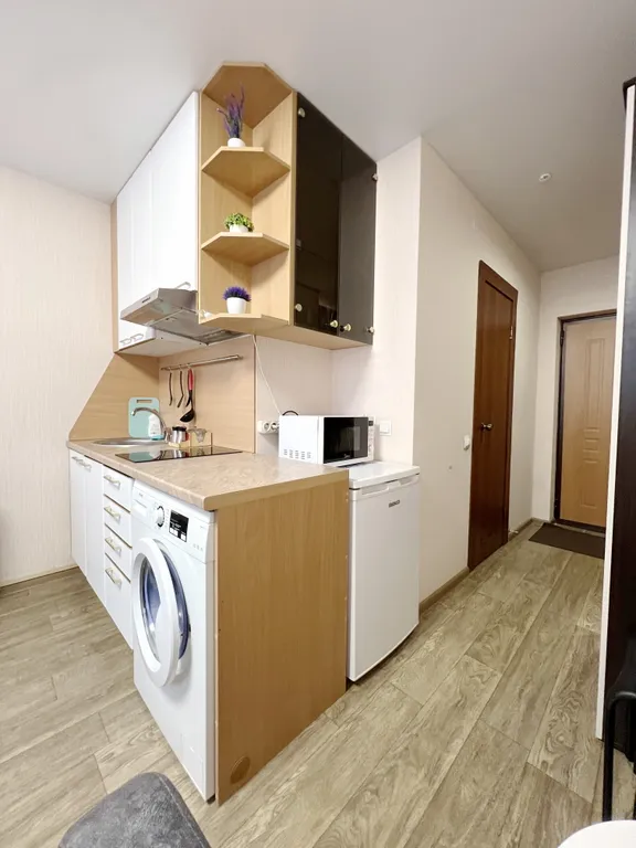 Уютная студия в новом современном доме