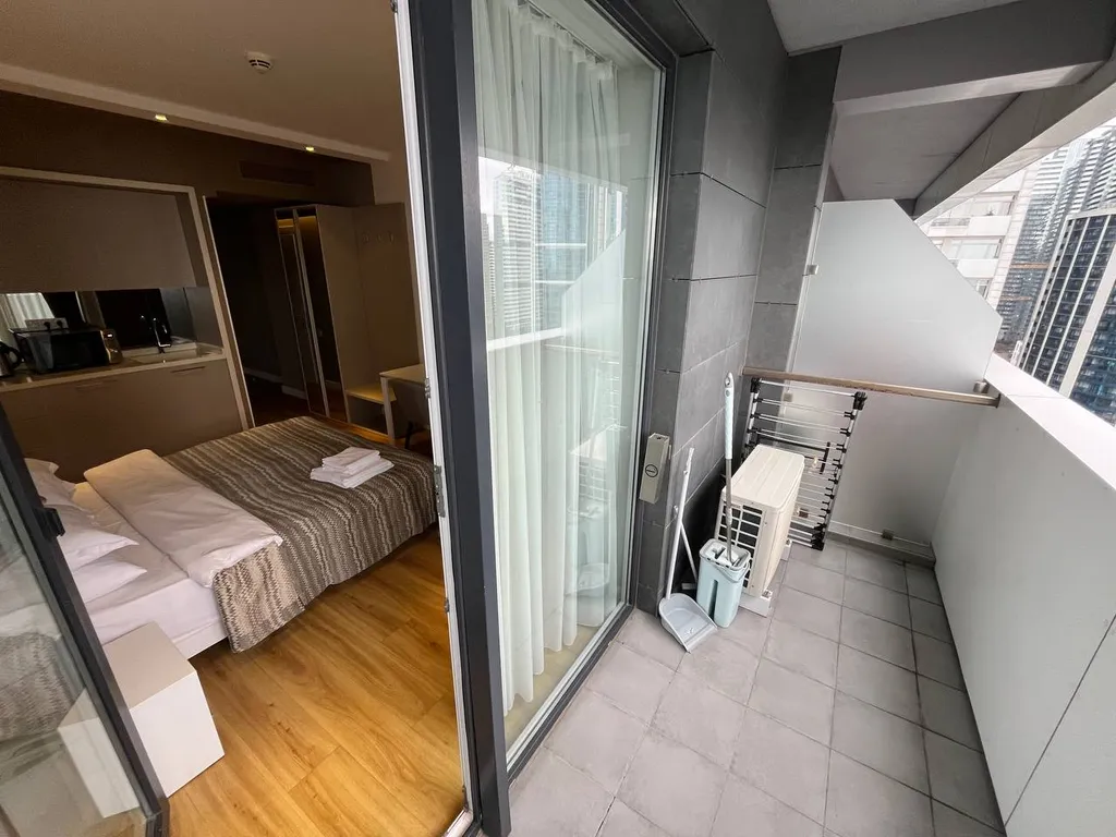 Квартира Квартира Апартамент с видом на первой линии моря в 5 звездочном Апарт-отеле — Батуми