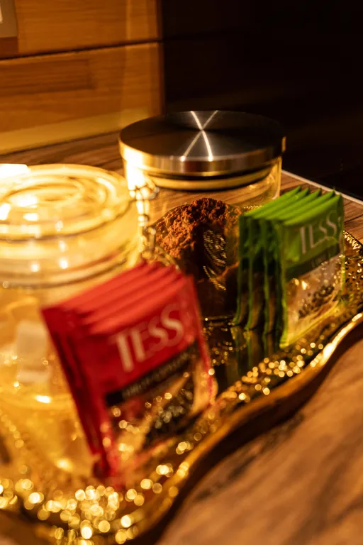 Дом Бархат с горячей купелью и панорамным видом на лесной склон