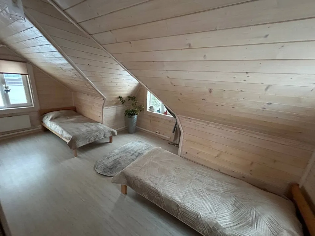 Дом с баней и крытой террасой