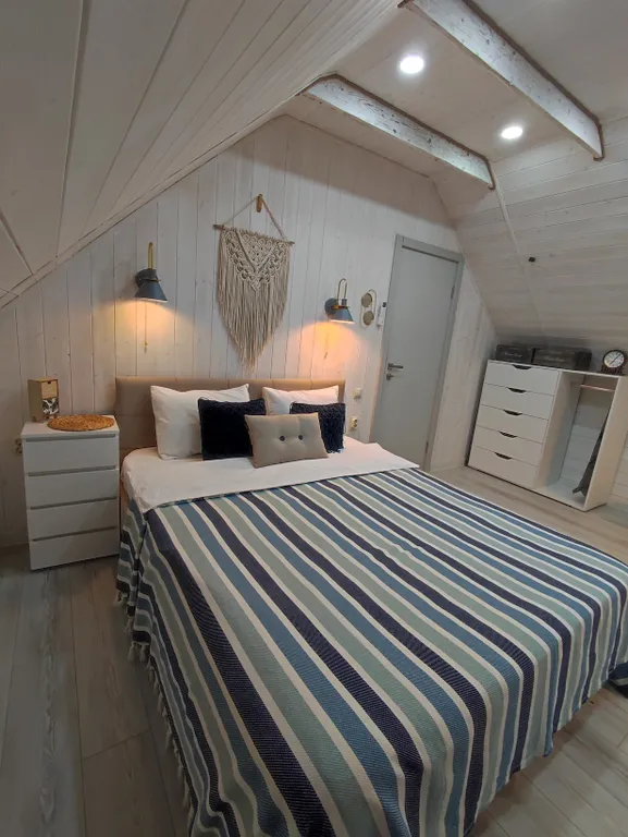 Коттедж Монсардный этаж в стиле шале — аренда посуточно в Верхневесёлое