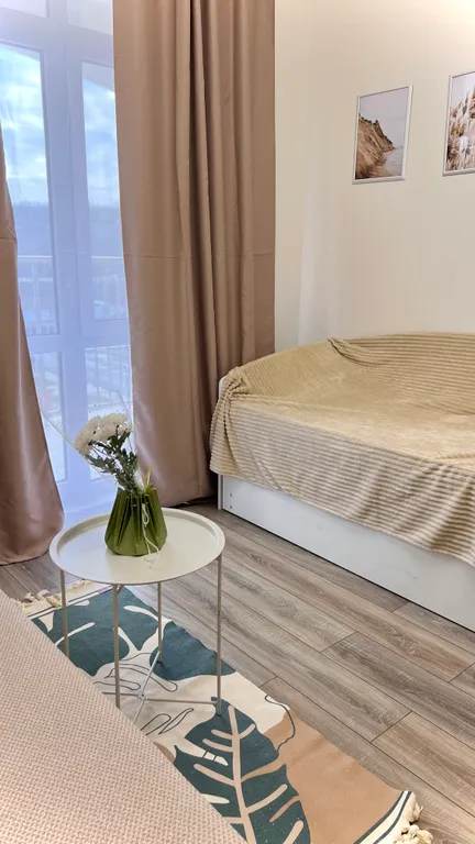 Уютная студия с видом на бассейн