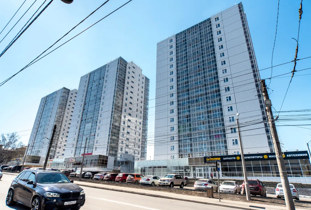 Уютная квартира на 17 этаже с видом на город