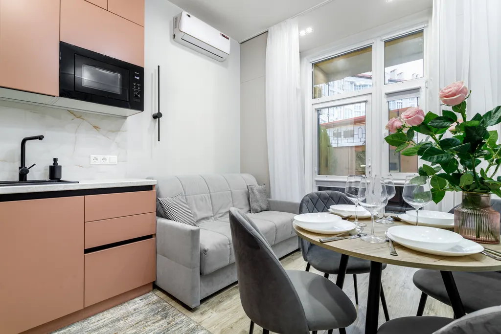 Квартира Квартира Уютная дизайнерская студия — Геленджик