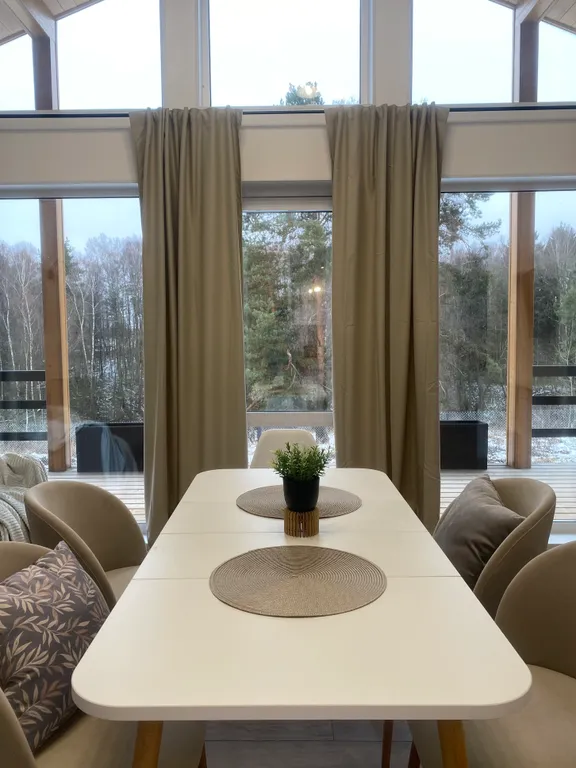 Тишина и релакс в новом уютном доме у леса