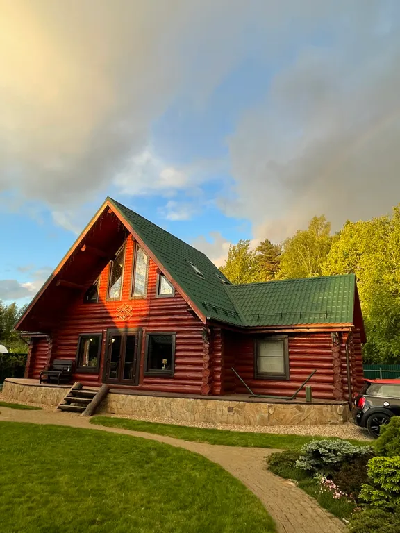 Загородный дом с баней