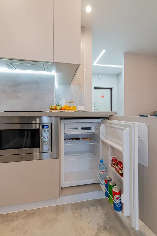 Студия в сердце города с видом на жд вокзал