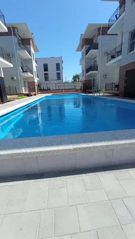 Квартира Квартира Евродвушка у моря с бассейном — Анапа