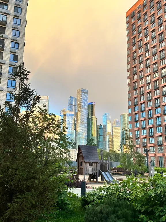 Квартира Квартира Уютная 3-комнатная с видом на Москва-Сити — Москва