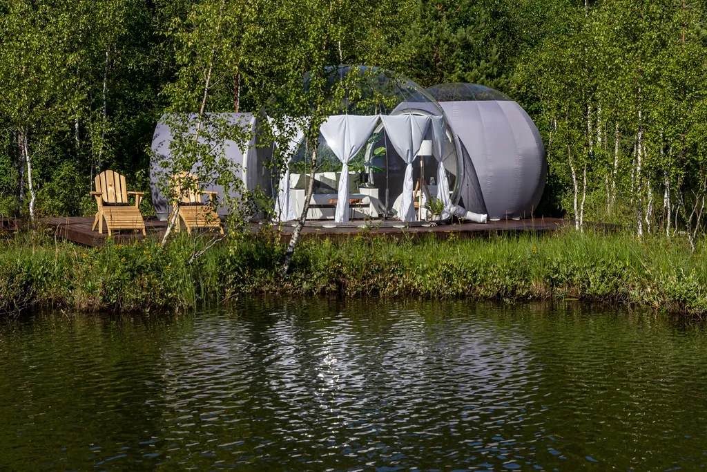 Коттедж Коттедж Уникальное место на берегу озера — Красноармейское