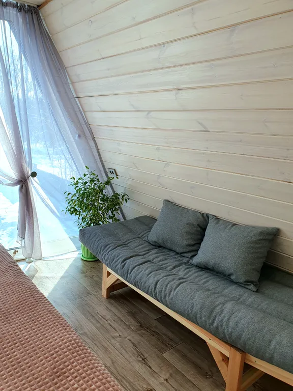 Домик в лесу А-фрейм вилладж