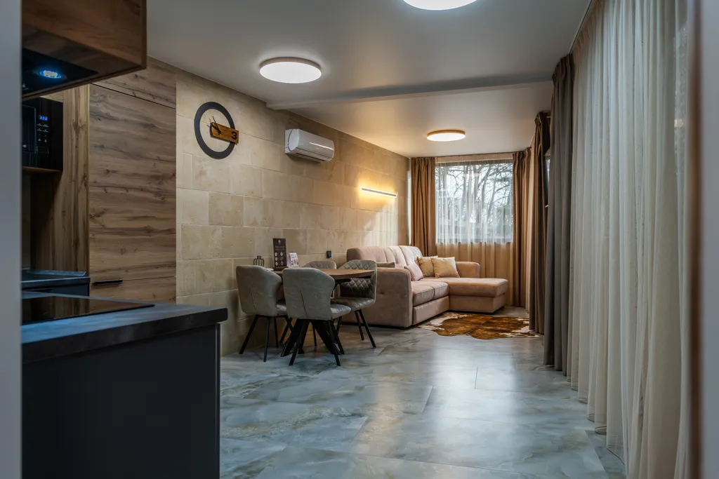 Апартаменты Woodland дизайн-оазис с двориком для 4 гостей