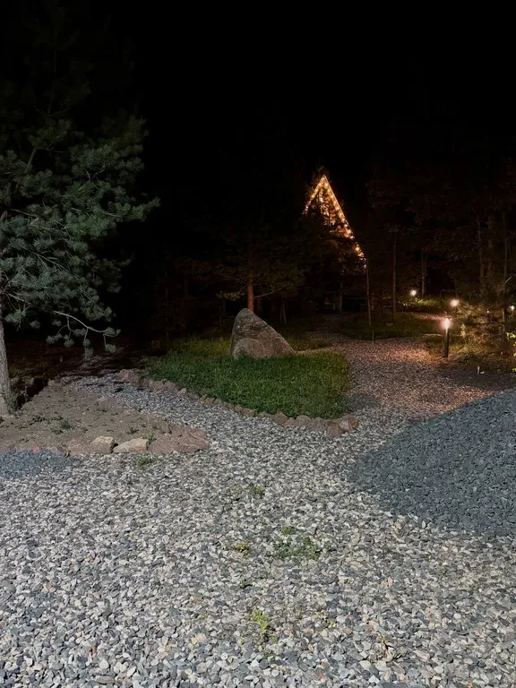 Уютный домик с купелью и баней в сосновом лесу