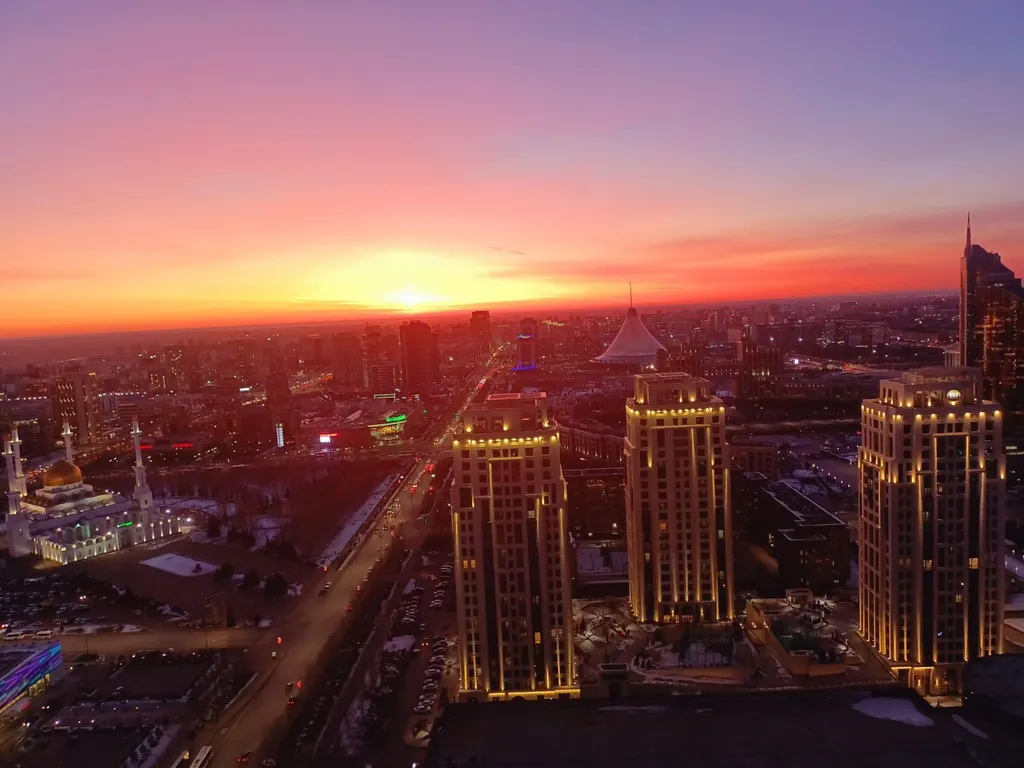 Северное сияние 34 этаж