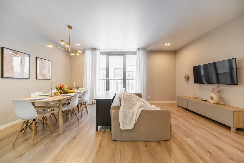 Квартира Охтаинн 24-8 с 2 спальнями и с террасой — аренда посуточно в Мистолово